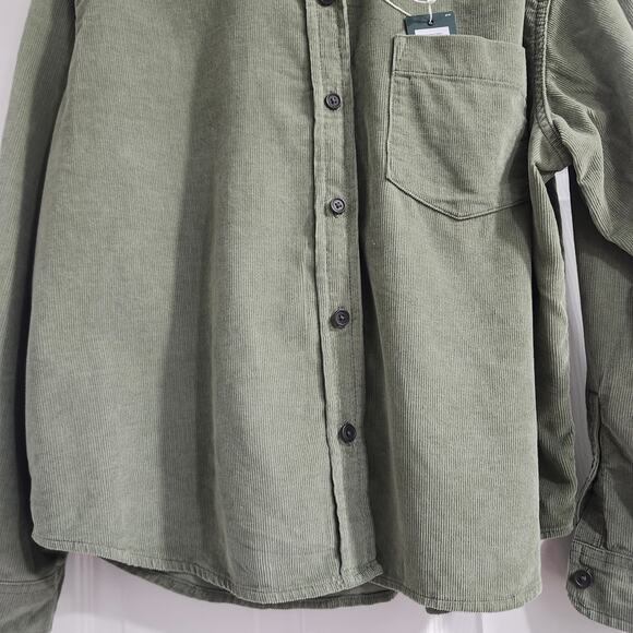 ❤️NWT❤️ Alpine Design Olive Men's Casual Button Down Shirt - Picture 7 of 14